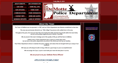 Desktop Screenshot of demottepolice.com